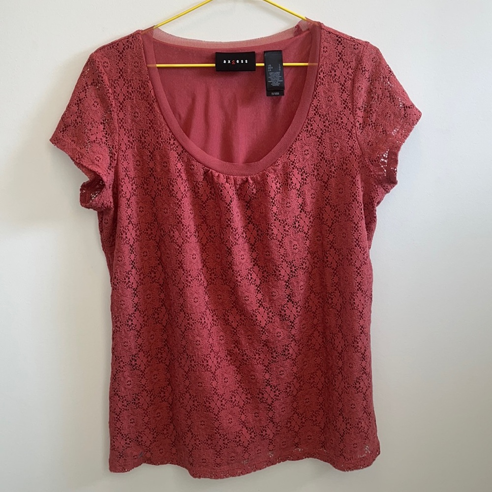 Liz Clairborne (Axcess) lace blouse